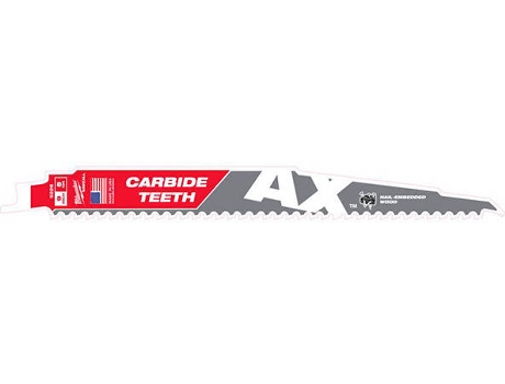 Clavos MILWAUKEE Demolición Ax Heavy Duty Madera Con Tct Ax23