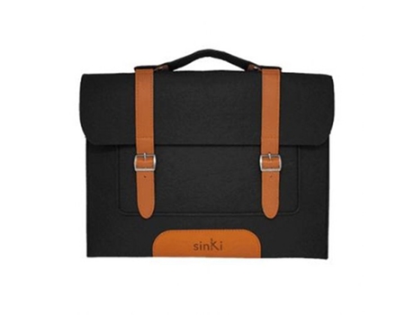SINKI Funda para Tablet y PC de 13'' Fieltro Eco-responsable Negro
