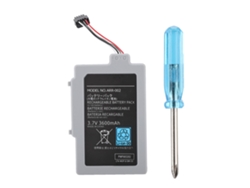 Batería Recargable De 3,7 V Y 3600 Mah Para Mando De Wii U, Repuesto Con Cargador.