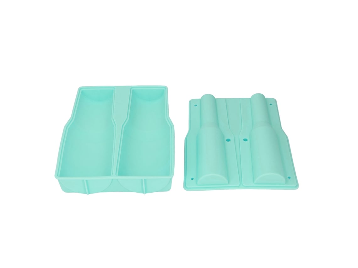 Forma De Gelo De Silicone Com Tampa Para Copo Tumbler De 30-40oz
