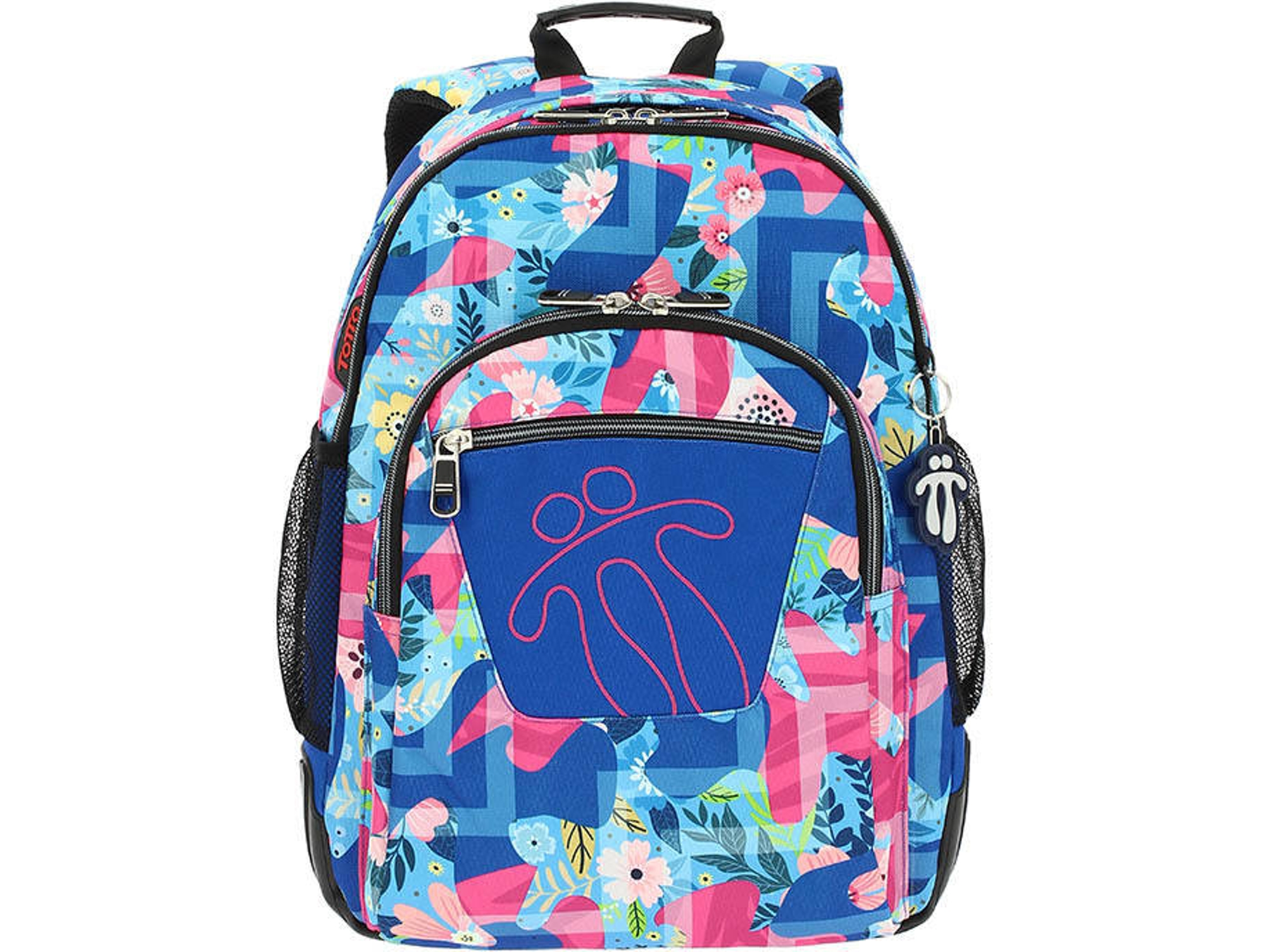 Mochila TOTTO Crayoles (33x44x13.50cm - Multicolor - Poliéster)
