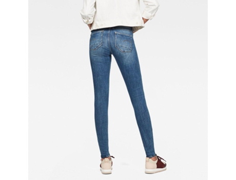 G-Star Lynn Mid Waist Super Skinny Jeans