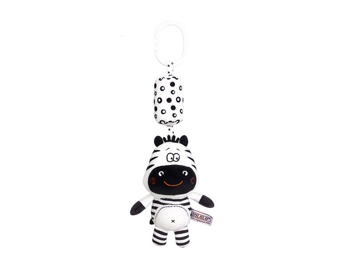 (cebra) Juguete Colgante Para Bebé, Campana Para Recién Nacido, Sonajero De Peluche Suave