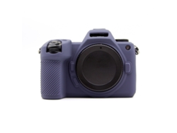Funda protectora de silicona para cámara Nikon Z6iii, azul oscuro.