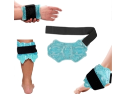 Rebe-paquete De Hielo Para Tobillo/ Pie Deportivo, Gel Caliente Y Frío Con Soporte Ajustable Para Tobillo Torcido