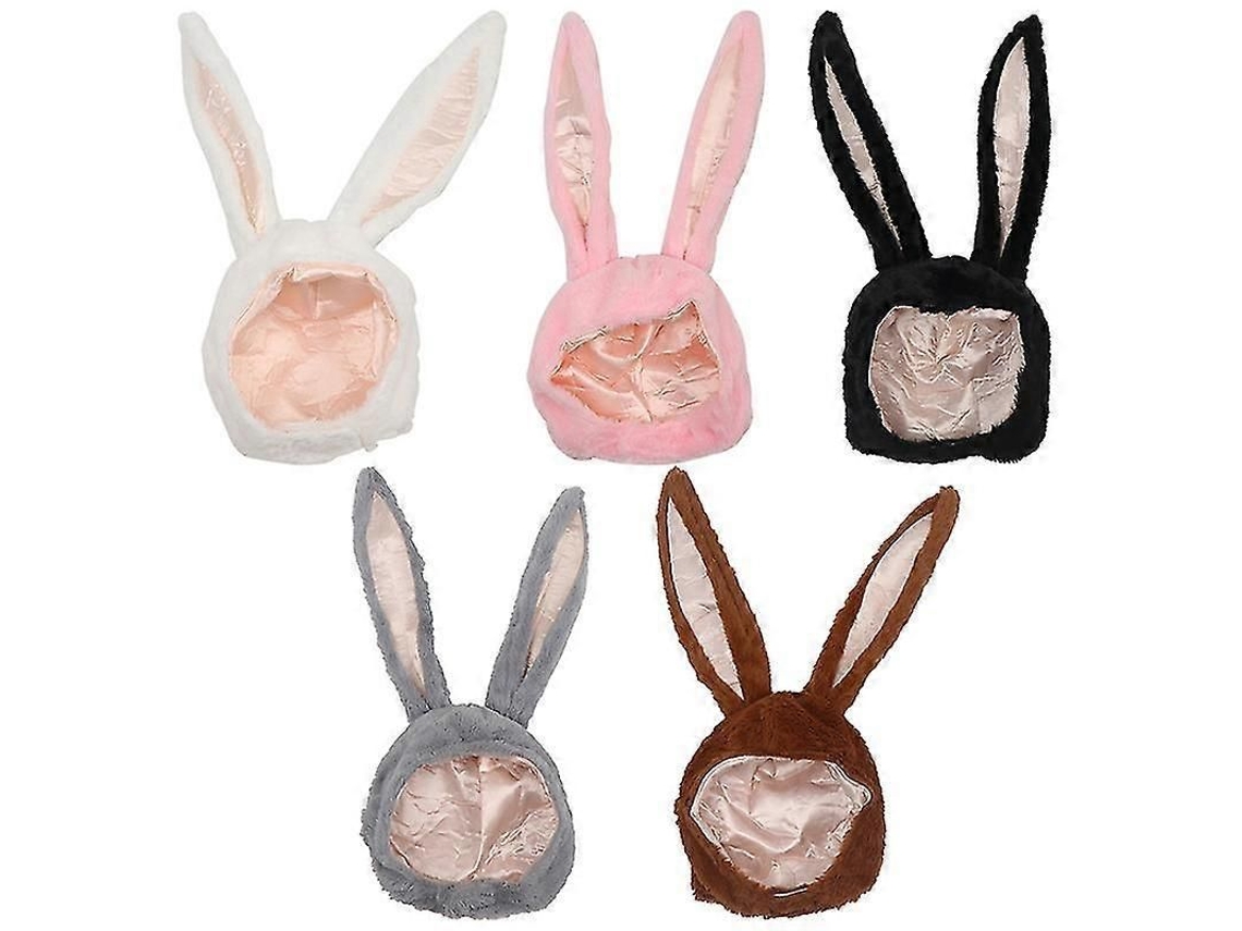 Gorro de peluche de conejito con orejas y ventilación para mantener el calor (2026) - Accesorios para fotos