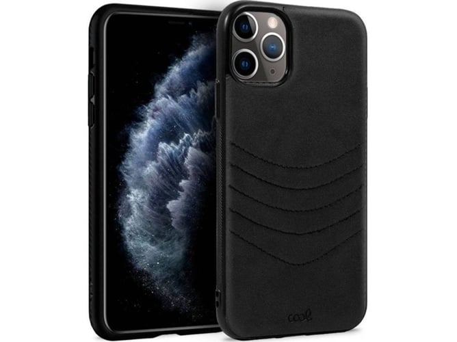 Funda iPhone 11 Pro COOL Piel Negro