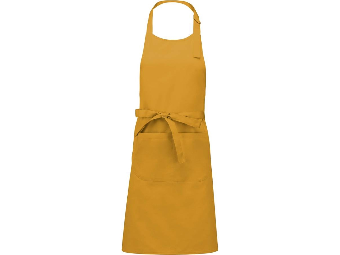 Delantal KARIBAN con Bolsillo (Amarillo - Algodón - 90 x 31.5 cm)