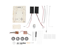 Vlola-kit De Coche De Control Remoto Inalámbrico Diy De Madera Para Niños Niñas Adolescentes Y Adultos Modelo Rc