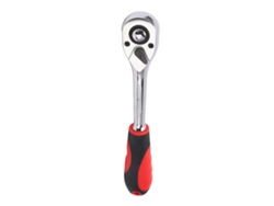 Llave De Carraca De 72 Dientes Con Sistema De Liberación Rápida Y Vástago Recto, 1/2" (12,5 Mm)