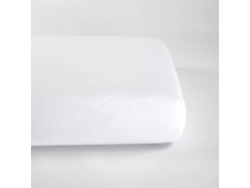 Sábana Bajera Alecrim 100% Algodón Percal 220 Hilos - 140x190