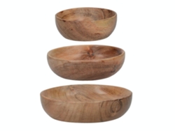 Artesà Acacia Serv Bowls set 3 piezas