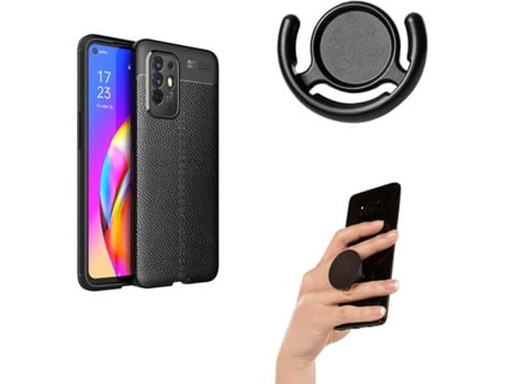Carcasa, Soporte y Popsocket Oppo Find X3 Neo Rugged Leather