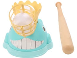 Máquina De Lanzar Pelotas De Béisbol Para Niños: Con Forma De Dibujos Animados Y Con Instrucciones Para Entrenar. Incluye 6 Pelotas.