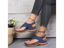 Sandalias Ortopédicas Cómodas Para Mujer, Suela Plana, Soporte Para El Arco Del Pie, Alivio Del Dolor De Pies.