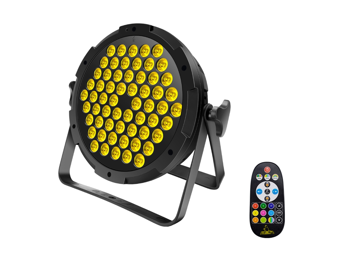 2026-lámpara De Palco Led 90w Con 60 Leds Rgb 3 En 1, Cambio De Color, Modos Auto/sonido/dmx, Control Remoto Para Fiesta Boda Ktv Disco