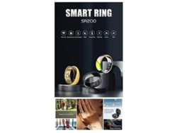 Anillo inteligente con monitor de salud para hombres y mujeres, termómetro, presión arterial, frecuencia cardíaca y monitor de sueño, IP68 Ly Ebike