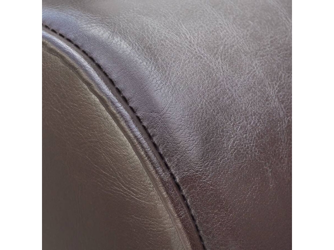 Chaise Longue VIDAXL cuero artificial marrón
