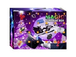 Calendario De Adviento Con 24 Puertecitas, Juguete De Regalo De Navidad, Caja Misteriosa Para Niños.