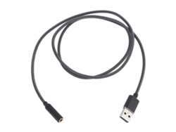 2026-tarjeta De Sonido Usb Adaptador Usb A Jack 3.5mm Tarjeta De Sonido Estéreo Externa Para Auriculares 4 Core