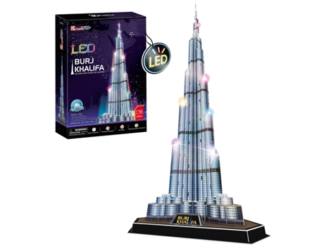 Puzzle 3D Burj Khalifa (14 años - piezas)