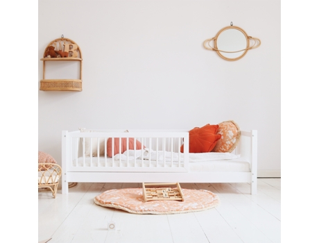 Somier Sybil blanco PETITS-MEUBLES Contrachapado blanco (90x190)