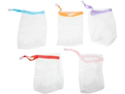 Sacos De Malha Para Sabonete Líquido, Em Pe E Pp, 10 Modelos Diferentes, Leves E Duráveis, Ideais Para Limpeza Facial E
