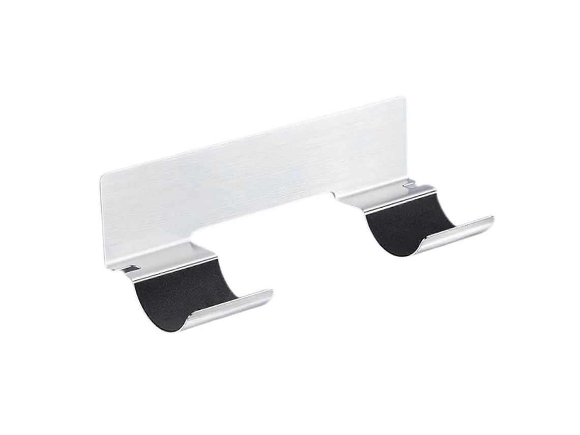 Soporte ajustable para secador de pelo de baño con rotación de 360 ​​grados, de metal. GOKOCO