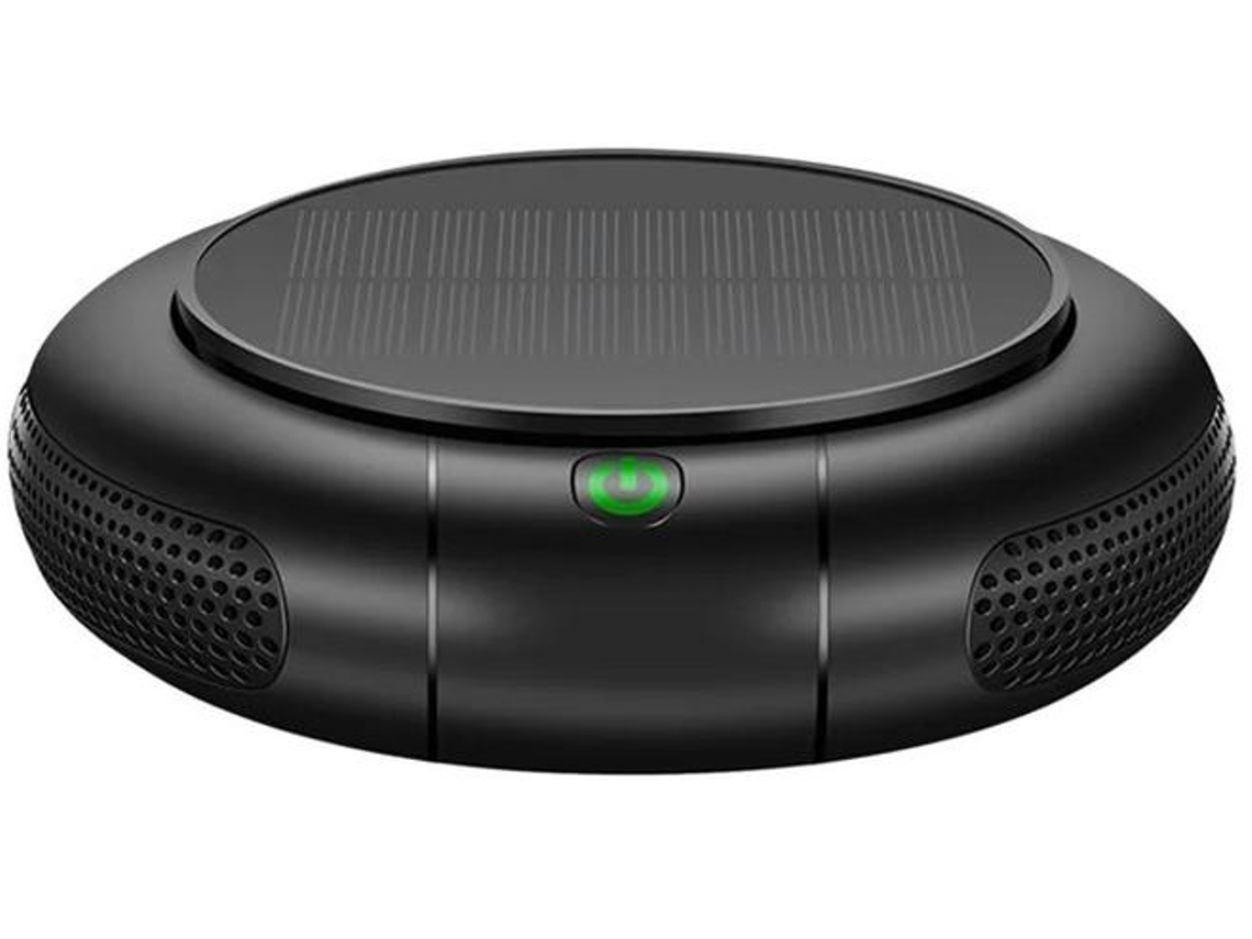 Purificador De Aire De Ión Negativo Para Coche Con Panel Solar Batería De 1200mah Aire Silencioso Para Casa Coche Oficina Alergias Anima Yizhood