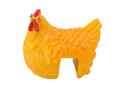 Exquisito clip de resina para escalera de gallinas, ideal para jardines y patios.