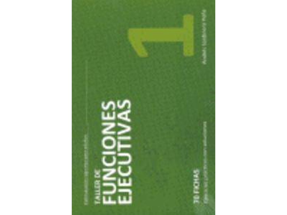 Libro Taller De Funciones Ejecutivas 1 de Andres Sardinero Peña (Español)