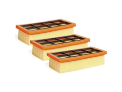 3 Filtros Plisados Para Aspiradoras Karcher Ad 3200, Ad 3 Premium Y Ad 4 Premium.