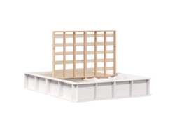 Maison Exclusive - Estructura De Cama 135 X 190 Cm Madera De Pino Macizo