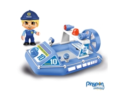 Pinypon FAMOSAFEBER  Action Lancha De Policia  (3 años - 19 x 12 x 9.5 cm)