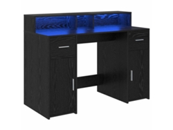 Escritorio | Escritorio secreter Roble negro 120 x 55 x 91 cm Madera procesada