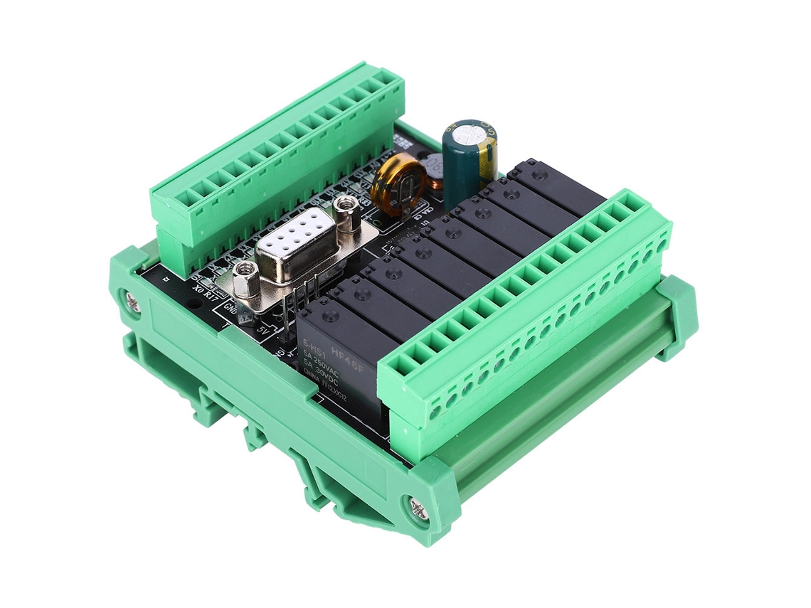 Módulo Controlador Lógico Programable (plc) Fx2n-20mr-232 - Accesorio De Control Industrial