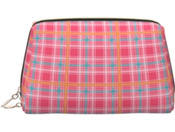 Neceser De Viaje Cuero Organizador Para Mujer Diseño Estampado Vacaciones