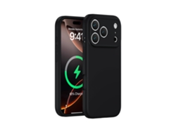 (negro, Iphone 17 Pro Max) Funda Magnética De Silicona Líquida Para Iphone, Cobertura Total Con Aberturas De Precisión, Botones Integrados.