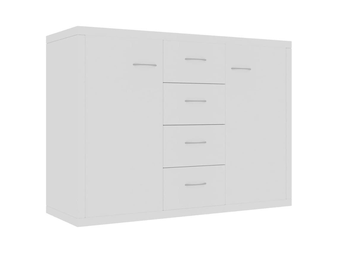 Aparador VIDAXL Blanco Madera contrachapada (88x30x65 cm)