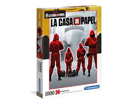 Puzzle CLEMENTONI Casa de Papel (1000 Piezas)