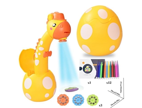 Mini proyector Led con gráficos de dibujo para arte infantil, mesa de dibujo, tablero de pintura, mesa pequeña tipo F, con caja