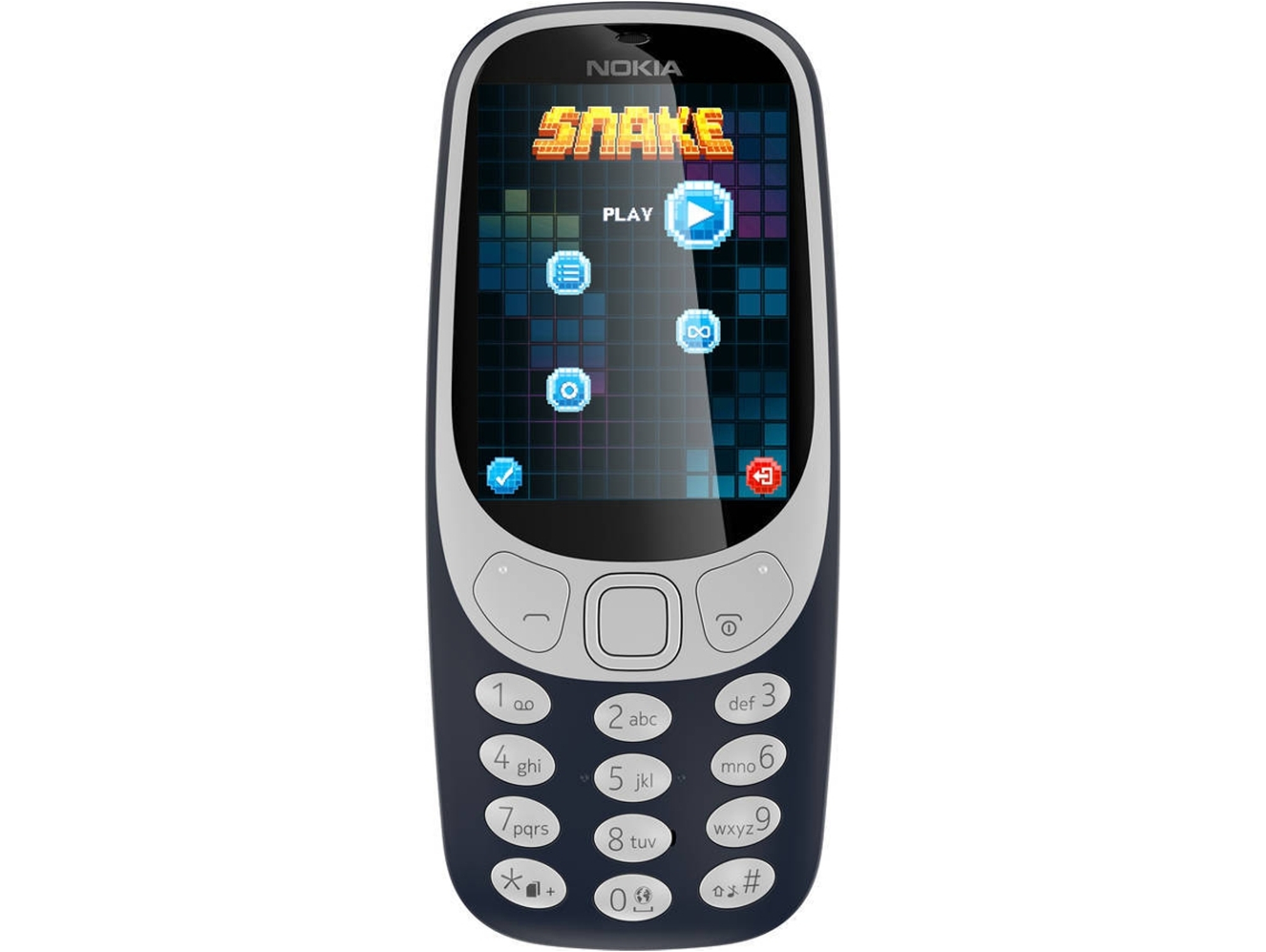 Teléfono móvil NOKIA 3310 (2.4'' - 2G - Azul)