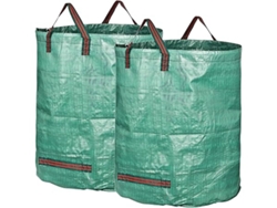 2 Bolsas De Jardinería Profesionales, 400 Litros, Resistentes A Los Desgarros, Uso Multifuncional, Viaje, Casa, Camping, Fácil Transportar