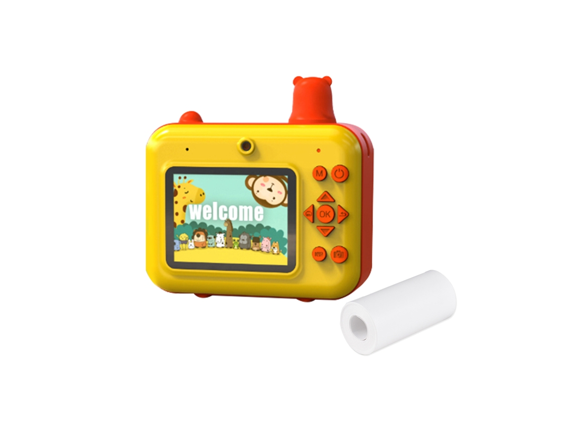 2026yncm-cámara Instantánea Para Niños Con Impresora Mini Cámara Digital Juguete Para Niños