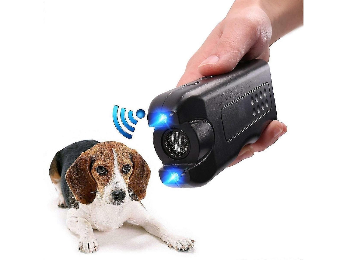 Repelente Portátil Para Cães, Adestrador Ultrassônico Para Cães, Repelente Eletrônico Portátil Para Cães Com Lanterna Led Brilhante, À Prova D'ág