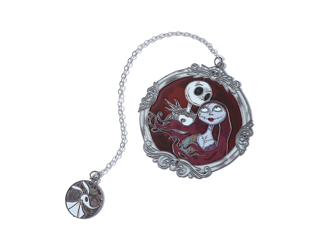 Marcapáginas metálico de Pesadilla antes de Navidad, el regalo perfecto para Halloween.