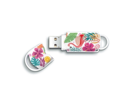Disco Usb 3.2 Gen 1 INTEGRAL MEMORY Expression Flamingo Expresión Flamingo 128GB (Multicolor)