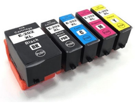 Cartucho Compatible Epson 202Xl C13T02G74010 (Pack 5)