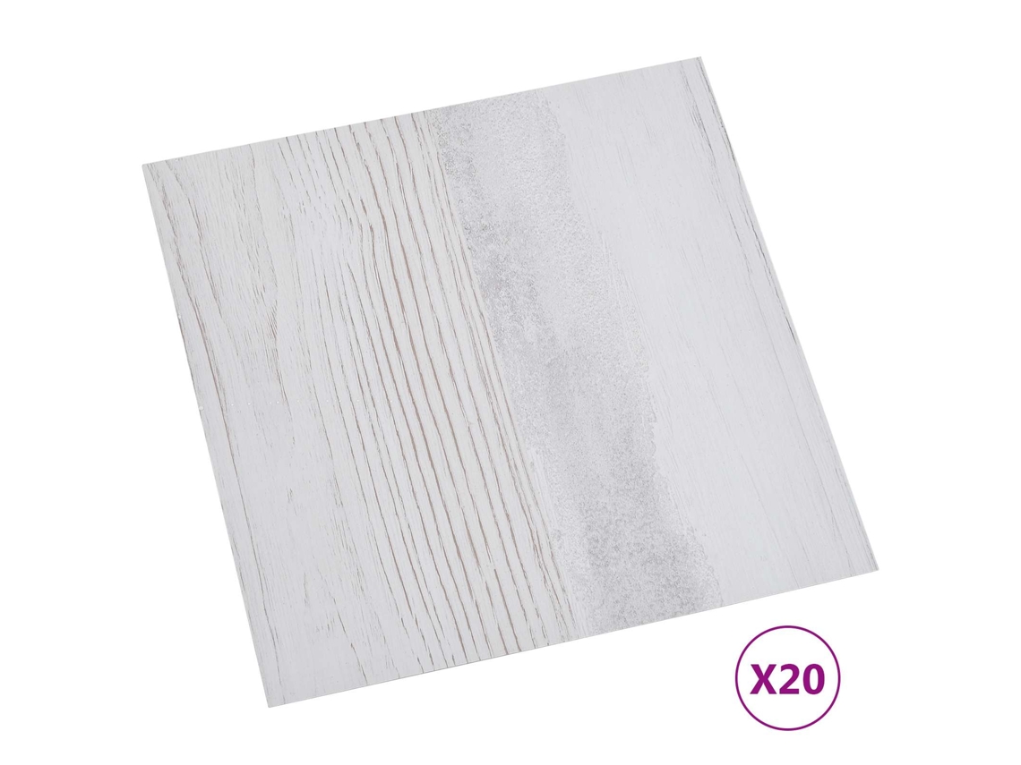 Maison Exclusive - Tablones De Suelo Autoadhesivos 30,5 X 30,5 Cm 20 Pcs Pvc