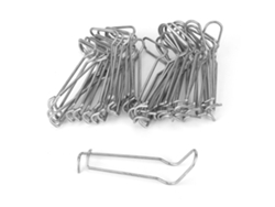30 clips de resorte de acero inoxidable de 16 mm para soporte de plantas